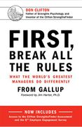 book covers first break all the rules