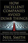 book covers how excellent companies avoid dumb things