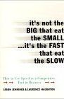 book covers its not the big that eat the small its the fast that eat the slow