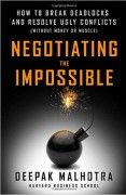 book covers negotiating the impossible
