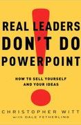 book covers real leaders dont do powerpoint