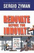 book covers renovate before you innovate