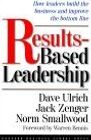 book covers results based leadership