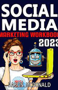 book covers social media marketing workbook 2023