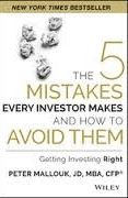 book covers the 5 mistakes every investor makes and how to avoid them