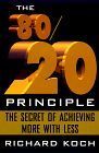 book covers the 80 20 principle