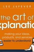 book covers the art of explanation