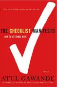 book covers the checklist manifesto