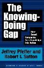 book covers the knowing doing gap