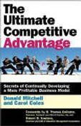 book covers the ultimate competitive advantage